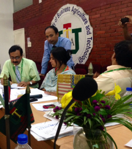 Training session at IUBAT